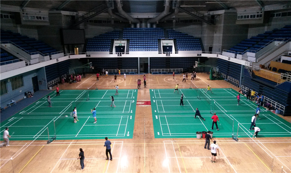 贵州羽毛球场PVC运动地板